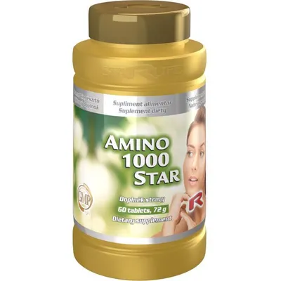 Zdjęcie produktu dla AMINO 1000 STAR - Starlife - kolagen, witamina C, L-ornityna - zdrowe stawy