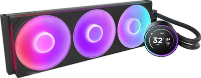 Zdjęcie produktu dla NZXT Kraken Elite 420 RGB, Chłodnica cieczy all-in-one, 14 cm, Czarny