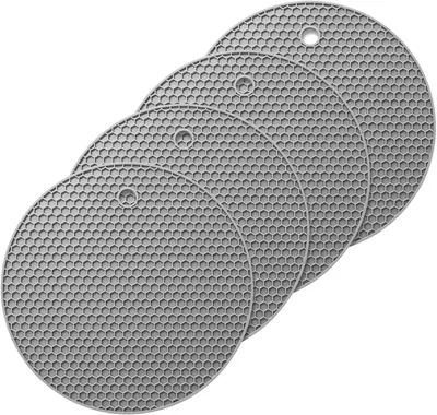 Produktbild von O-ishii Heatmaster. rund (4er Set) – Topfuntersetzer