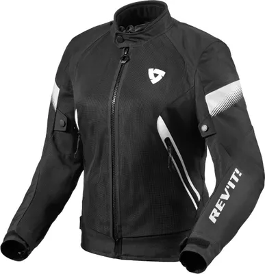 Image de Rev'it Veste Control Air H2O Ladies Black/White 38 Textilní bunda