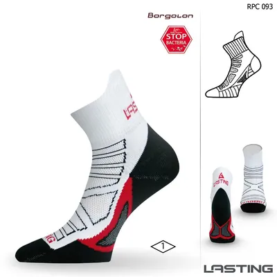 Immagine prodotto di Calze da corsa funzionali Lasting RPC, colore bianco