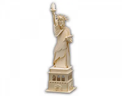 Produktbild von PEBARO Holzbausatz Freiheitsstatue