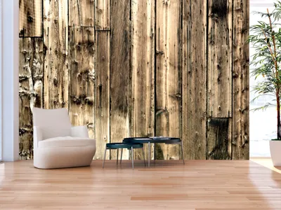 Produktbild von Vlies Fototapete 350x256 cm Tapeten Wandtapete XXL Holz Bretter f-A-0372-a-d