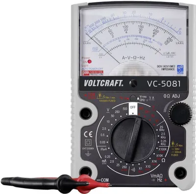 Produktbild von VOLTCRAFT VC-5081 Hand-Multimeter analog CAT III 500 V