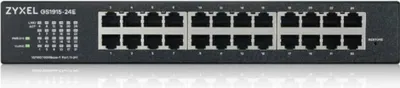 Obrázok produktu pre Zyxel GS1915-24E, 24-port GbE Smart hybrid mode Switch, standalone or NebulaFlex Cloud, rackmount, fanless