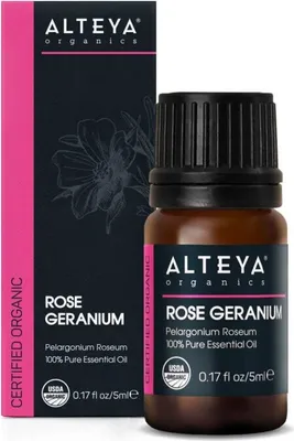 Produktbild von Rosengeranienöl 100% Bio Alteya 5 ml