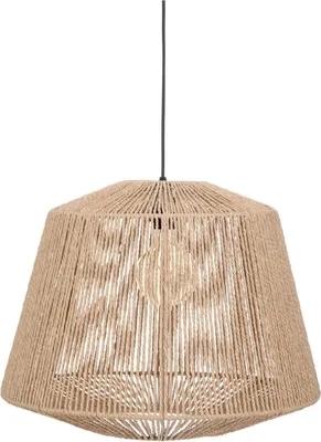 Zdjęcie produktu dla Lampa wisząca z plecionki Jily, metal, Ø 48 cm
