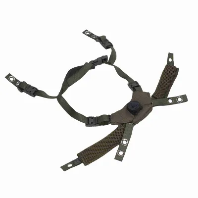 Zdjęcie produktu dla Regulowany system zawieszenia paska podbródka Akcesoria do kasku Fast for MICH for Wendy Helmet (OD Green)