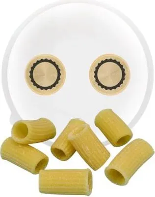 Produktbild von Matrize POM/Messing - Rigatoni Ø 15 mm für Philips Pastamaker Avance / 7000er