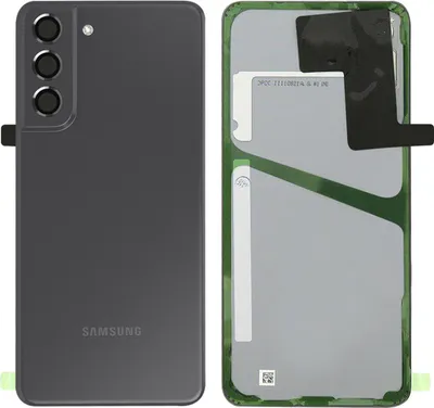 Produktbild von Original Samsung Akkudeckel, neue Rückseite für Samsung Galaxy S21 FE – Graphite
