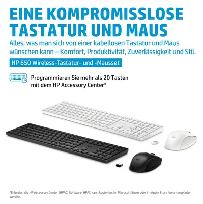 Image de HP 650 Wireless Keyboard And M