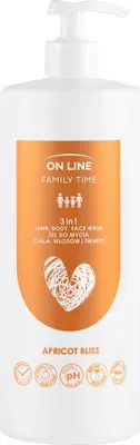 Immagine prodotto di Forte Sweden Żel Pod Prysznic 3W1 Family Time, 850Ml - Albicocca Bliss