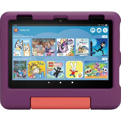 Zdjęcie produktu dla Amazon B0CVDWHGG5, 32 GB, 3 GB, 20,3 cm (8"), USB Type-C, Fioletowy, Chłopak, dziewczyna