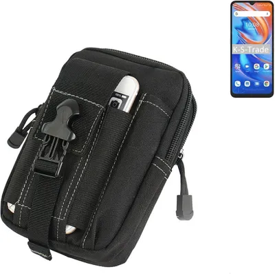 Produktbild von K-S-Trade Gürtel Tasche kompatibel mit UMIDIGI A13S Gürteltasche Holster Schutz Hülle Handy Hülle Smartphone outdoor Handy-Hülle schwarz