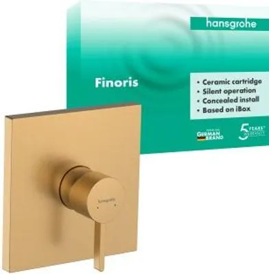 Obrázek produktu pro hansgrohe Finoris podomítková jednopáková sprchová baterie, 76615140