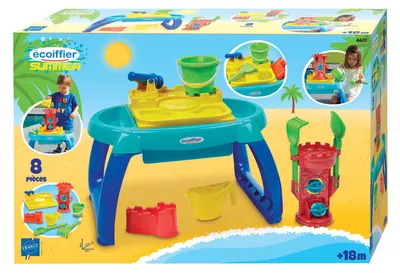Image de Table à sable et à eau avec broyeur