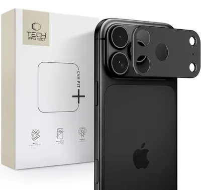 Obrázok produktu pre Tech-Protect Camalloy Fit+ puzdro pre Apple iPhone 18 Pro Max, čierna farba