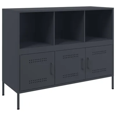 Produktbild von Sideboard Anthrazit 100,5x39x79 cm Stahl