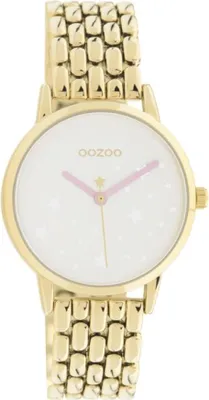 Produktbild von Oozoo Armbanduhr gold Edelstahl Timepieces Damen Analog-Quarzuhr UOC11027