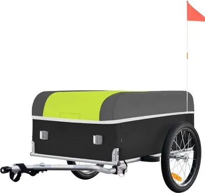 Image de Remorque à vélo pour valises - 130 x 75 x 55 cm - capacité de 130 litres