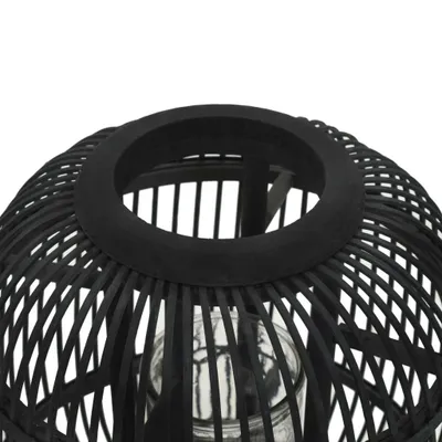 Immagine prodotto di Portacandele a stelo in bambù nero