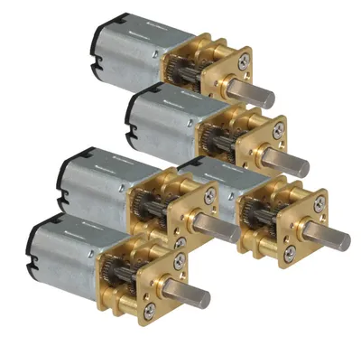 Produktbild von Motor G150-125S mit Metallgetriebe, 5er Set