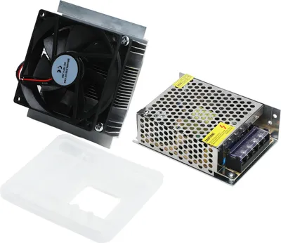 Obrázek produktu pro Peltierův chladič s napájecím zdrojem Chladicí systém polovodičů DIY Kit 12VDC