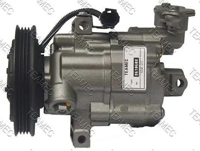 Produktbild von TEAMEC 8610608 DKV08R Klimaanlage Klimakompressor PAG 100 für NISSAN MICRA III (K12) Note (E11, NE11) Micra C+C III (K12)