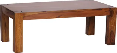 Produktbild von Wohnling Sheesham Couchtisch Massiv 110 x 60 cm Massivholz; WL1.211