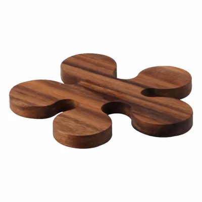 Produktbild von CONTINENTA Untersetzer, Akazie Ø16x1,2 cm 4881 4017167488103