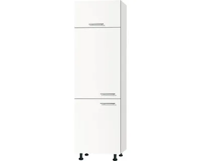 Produktbild von Optifit Kühlumbauschrank für 88er Einbaukühlschrank Bengt932 BxTxH 60 x 58,4 x 211,8 cm weiß matt zerlegt Anschlag rever