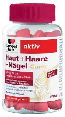 Produktbild von Doppelherz Haut+Haare+Nägel Gums 60 St