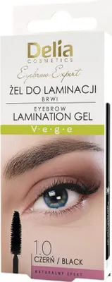 Produktbild von Delia Professionelles Augenbrauen-Laminiergel in Schwarz, 4 ml