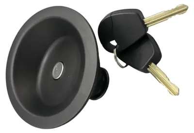 Imagen del producto de Tapa de depósito de combustible para automóvil con cerradura y 2 llaves