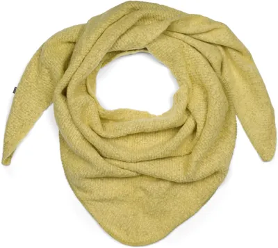 Produktbild von styleBREAKER Damen Strick Dreieckstuch meliert | großes Halstuch 188x80 cm | weiche Viskose & Wolle | wärmendes Schultertuch für Herbst & Winter