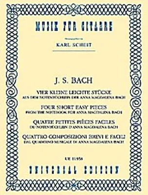 Produktbild von Bach, J: 4 kleine leichte Stücke