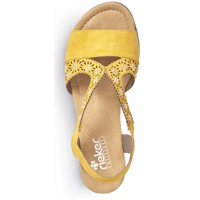 Produktbild von Rieker Damen Sandalette in Gelb, Größe 36