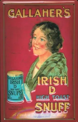 Produktbild von Blechschild Nostalgieschild Gallaher's Irish Snuff Schnupftabak