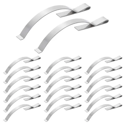 Productafbeelding van Raamclip met spanveer - Platte raamclips - 30 stuks