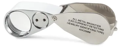 Image de Verk 09109 Loupe pliante 40x + LED UV