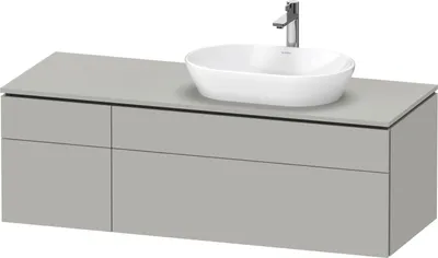 Produktbild von DURAVIT LC4875007070000 Konsolen-WTU wandh L-Cube 550x1400x48