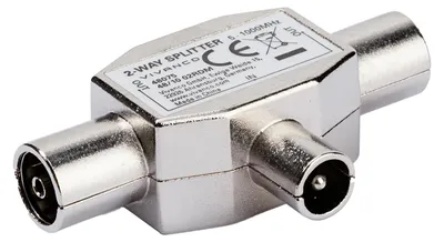 Produktbild von VIVanco™Radio-Splitter mit Koaxialstecker und zwei Buchsen