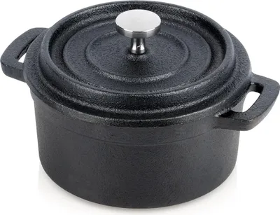 Produktbild von Gusseisen Serviertopf mit Deckel CAST LINE 10 cm, 250 ml