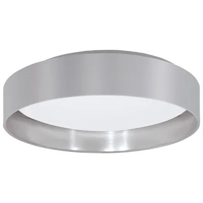 Produktbild von Eglo LED Deckenleuchte Maserlo 2 grau-silber Ø 38 cm warmweiß