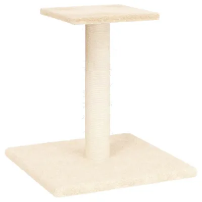 Obrázek produktu pro vidaXL Strom pro kočky s plošinou Cream 38 cm
