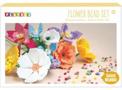 Productafbeelding van PLAYBOX Set met spiraalvormige bevestigingsmiddelen, bloemenmotief, 5000 stuks