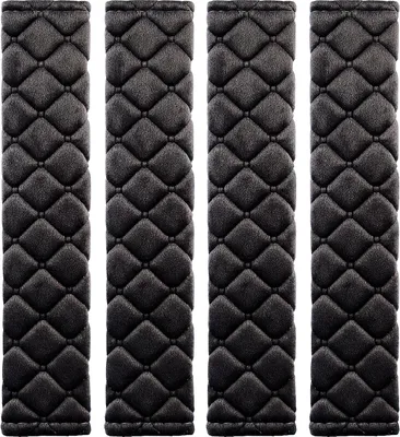 Imagen del producto de 4 almohadillas para reposacabezas, color , con acolchado suave, para mayor comodidad en el coche