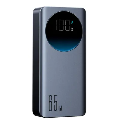 Imagen del producto de Batería externa Joyroom JR-PBF05 Pro de 30000mAh y 65W, con pantalla digital, 2 puertos USB-C y 1 puerto USB-A - color