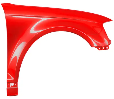 Image de Cache-boue pour Audi A3 8P, côté droit, référence LY3J, modèle 2008-2013, neuf, peint