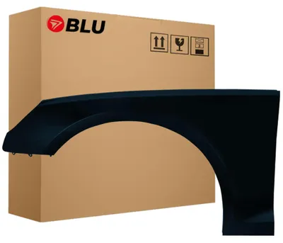 Obrázek produktu pro BLU Blatník náhrada pro Audi A4 B9 S4 LIFT LY9T Levý Černá MythosSchwarz | 2019-2024 | Přední | Lakovaný | Připravený k montáži, Obrázek vytvořený pomocí AI